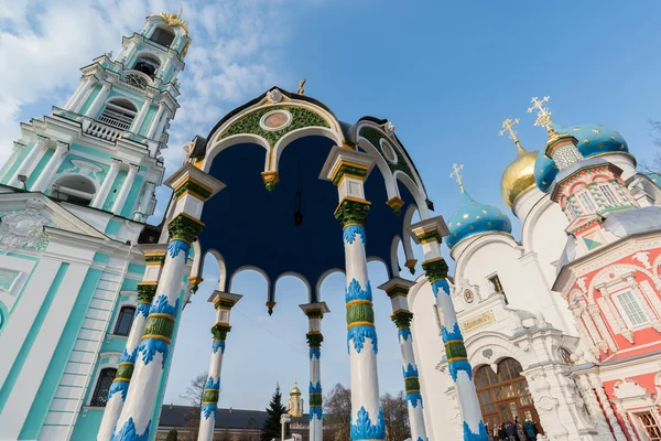 Trinity-Sergius Lavra in Sergiev Posad, Rusland. Landmark — Stockfoto