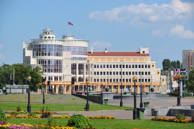 Lipetsk, Rusya - 05.08.2015. Lipetsk Tahkim Mahkemesi bölge.