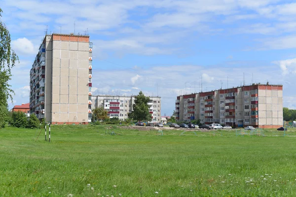 Gryazi, Rosja - 07.23.2015. Widok ogólny z miasta Gryazi - koncentratora kolejowego w południowo-wschodniej — Zdjęcie stockowe
