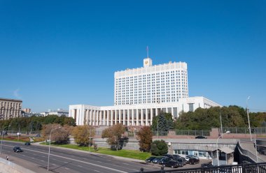 Moskova, Rusya - 09.21.2015. House hükümet, Rusya Federasyonu - Beyaz Saray.