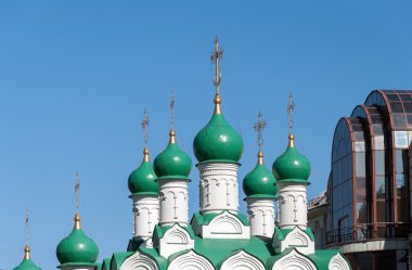 Moskova, Rusya. 1676 kilise Simeon Cook üzerinde inşa