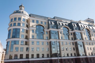 Moskova, Rusya - 09.21.2015. Moskova ana toprak bölümü Merkez Bankası, Rusya Federasyonu