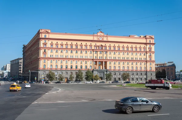 Moskau, russland - 21.09.2015. lubyanka-platz. Bau des fsb von Russland — Stockfoto