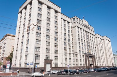 Moskova, Rusya - 21.09.2015. Rusya Federasyonu devlet Duma