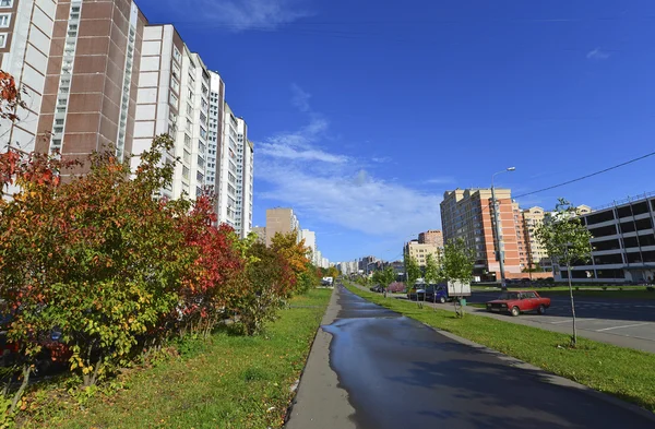 MOSCOW, RÚSSIA - 19.09.2015. Zelenograd - A área de dormir de Moscou — Fotografia de Stock