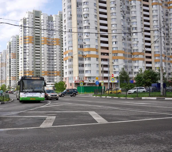 Moskova, Rusya - 05.29.2015. Görünüm Mitino - Moskova yeni semtlerinden biri olan — Stok fotoğraf