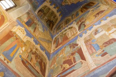 16. yüzyıl Suzdal, başkalaşım Katedrali inşa. UNESCO dünya mirası. Altın yüzük seyahat Rusya