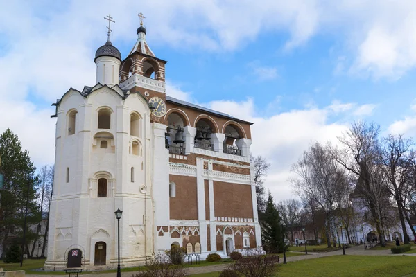 Soezdal, Rusland-06.11.2015. Belfort Saviour Euthymius klooster werd gebouwd in de 16e eeuw, de Gouden Ring van reizen — Stockfoto