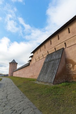 Suzdal, 1350 kurulan manastırda Wall St. Euthymius. Rusya seyahat altın yüzük