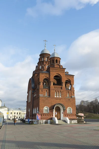 Vladimir, Ryssland-05.11.2015. Museum av kristall och lackerad miniatyr ligger i gamla troende Trinity — Stockfoto