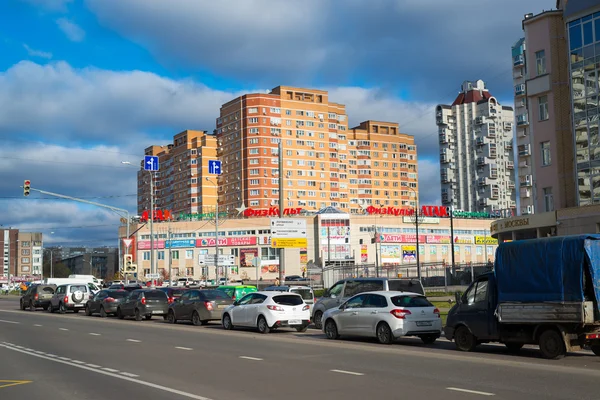 Moskva, Rusko - 30 října 2016. Pohled na okrese Zelenograd — Stock fotografie