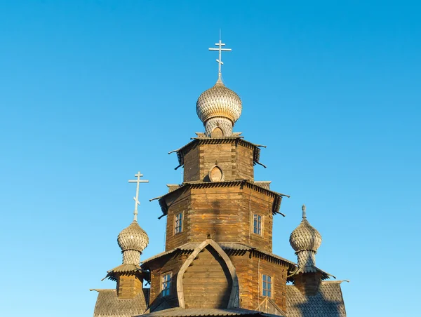 Suzdal, Ryssland - 06 November 2015. Museum träarkitektur i gyllene turist ring — Stockfoto
