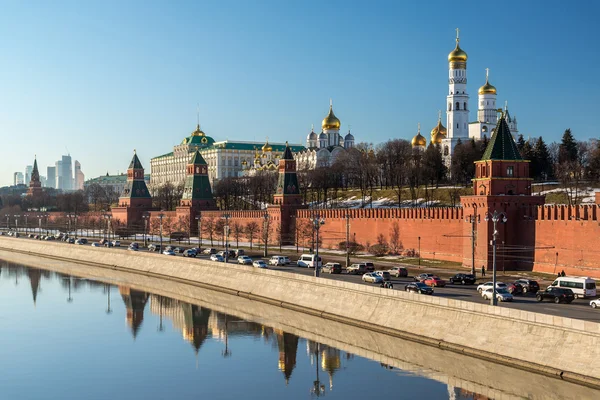 Catedrais do Kremlin de Moscou, Rússia — Fotografia de Stock