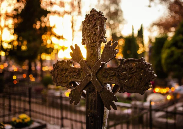 Old cemetery in europe — Stock Photo, Image