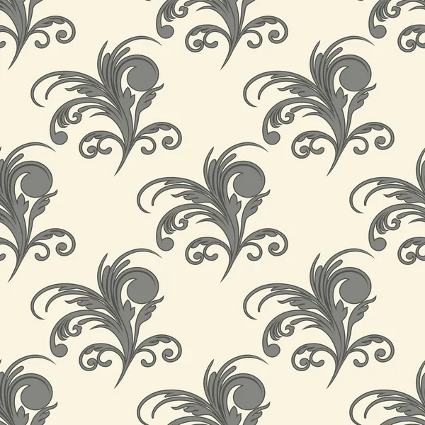 Vecteur fond floral sans couture — Image vectorielle