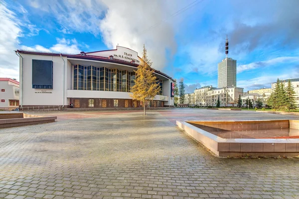 Arkhangelsk Drama Theatre named after Lomonosov — Stock Photo, Image