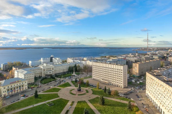 Arkhangelsk bird 's eye view — стоковое фото