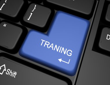 traning tuşu ile 3D klavye