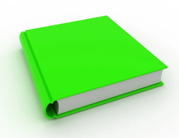 Duża książka. ilustracja render 3D — Zdjęcie stockowe