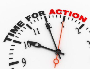 eylem için word zaman 3D soyut saatiyle. zaman kavramı