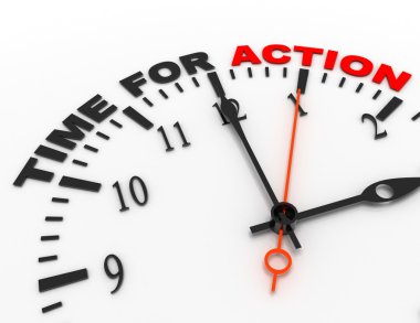 eylem için word zaman 3D soyut saatiyle. zaman kavramı