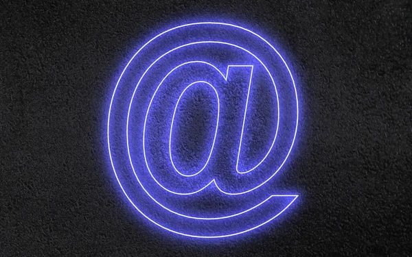 Symbol Mail Ikona Znak Ilustracja — Zdjęcie stockowe