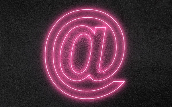 Symbol Mail Ikona Znak Ilustracja — Zdjęcie stockowe