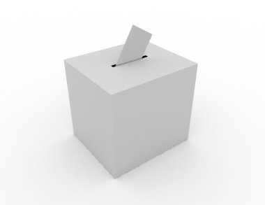 ballot box concept clipart