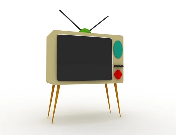 Retro-Fernseher — Stockfoto