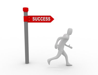 3D başarı concepet