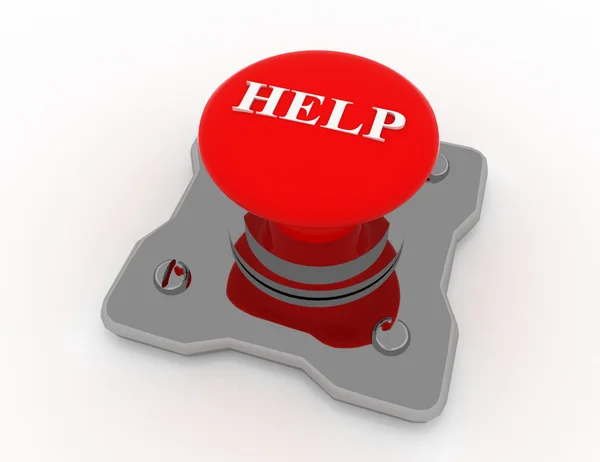 Help button — Stock Photo, Image