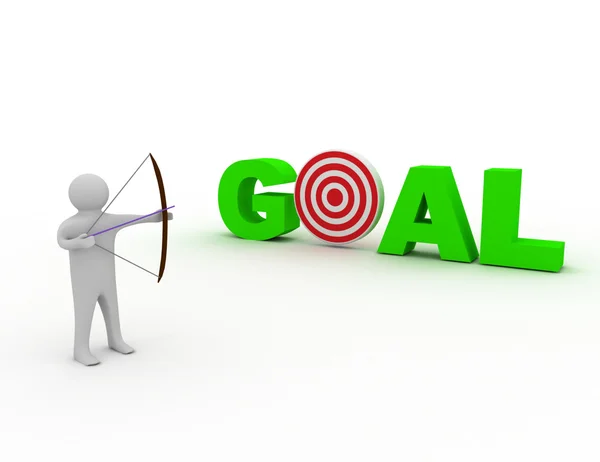 Goal concept — Stock Photo, Image