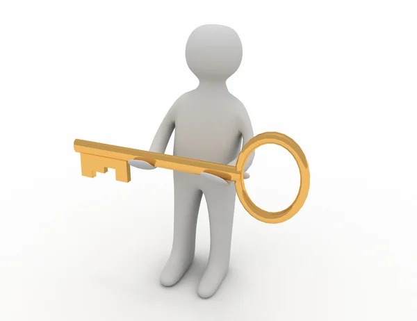 3d adam altın anahtar başka bir kişiye verilmesi