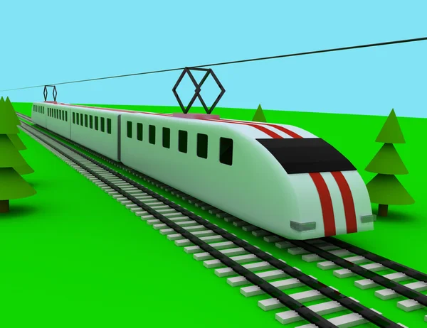 Train concept — Stock Photo, Image