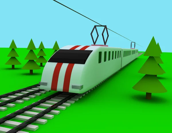 Train concept — Stock Photo, Image