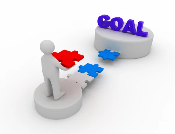 Goal concept — Stock Photo, Image