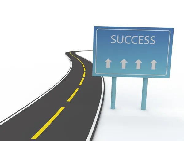 Road to success — Stock Photo, Image