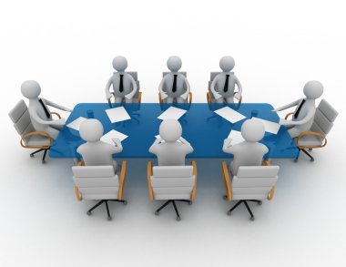 3d conference room