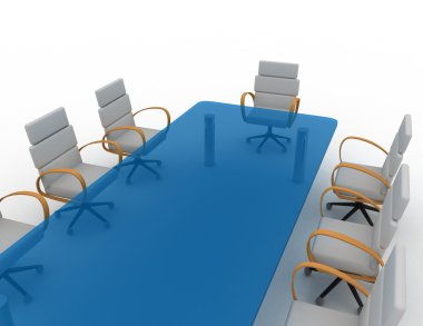3d conference room