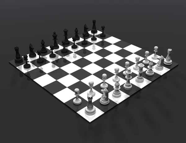 Chessboard concept — Stock Photo, Image