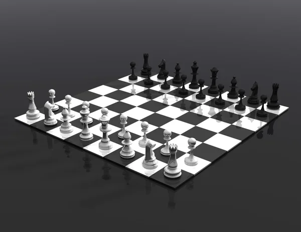 Chessboard concept — Stock Photo, Image