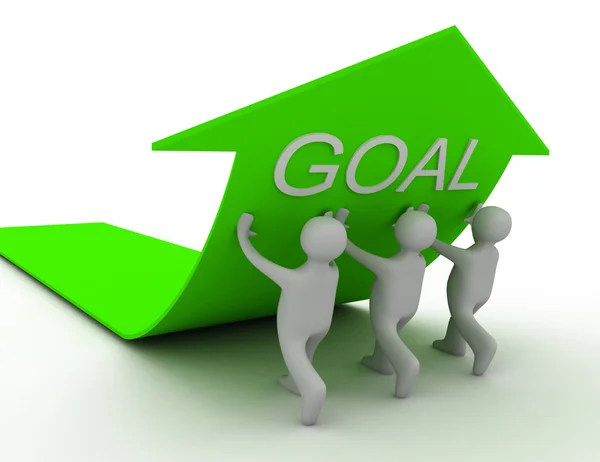 Goal concept — Stock Photo, Image