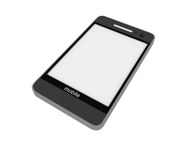 Сучасні мобільні телефони з сенсорним екраном — стокове фото