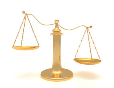 Beyaz arka plan üzerinde izole ölçek