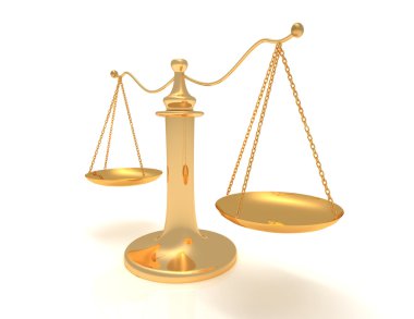 Beyaz arka plan üzerinde izole ölçek