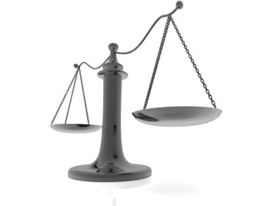 Beyaz arka plan üzerinde izole ölçek