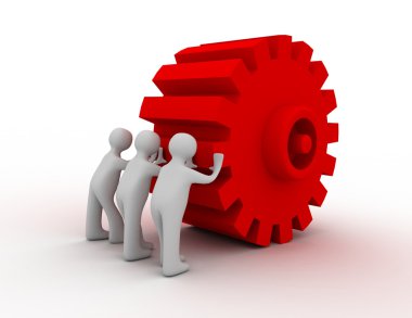 3d takım dişli iterek