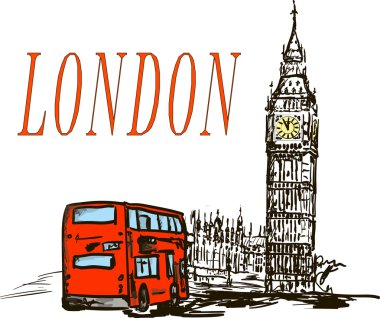 Güneşli bir gün Londra'da