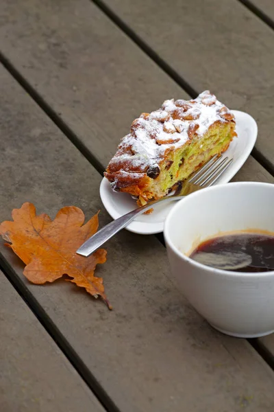 Cup Coffee Cake — Stock Photo, Image