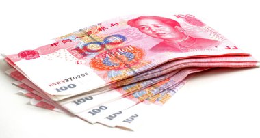 Masada bir Çin yuanı var.